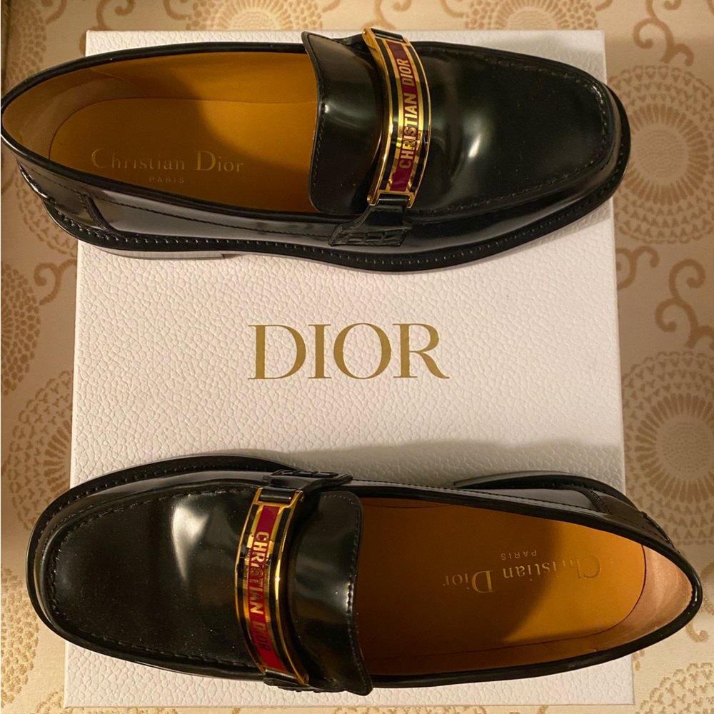 Dior • Black Loafers